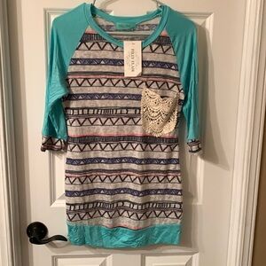 Filly Flair half sleeve shirt